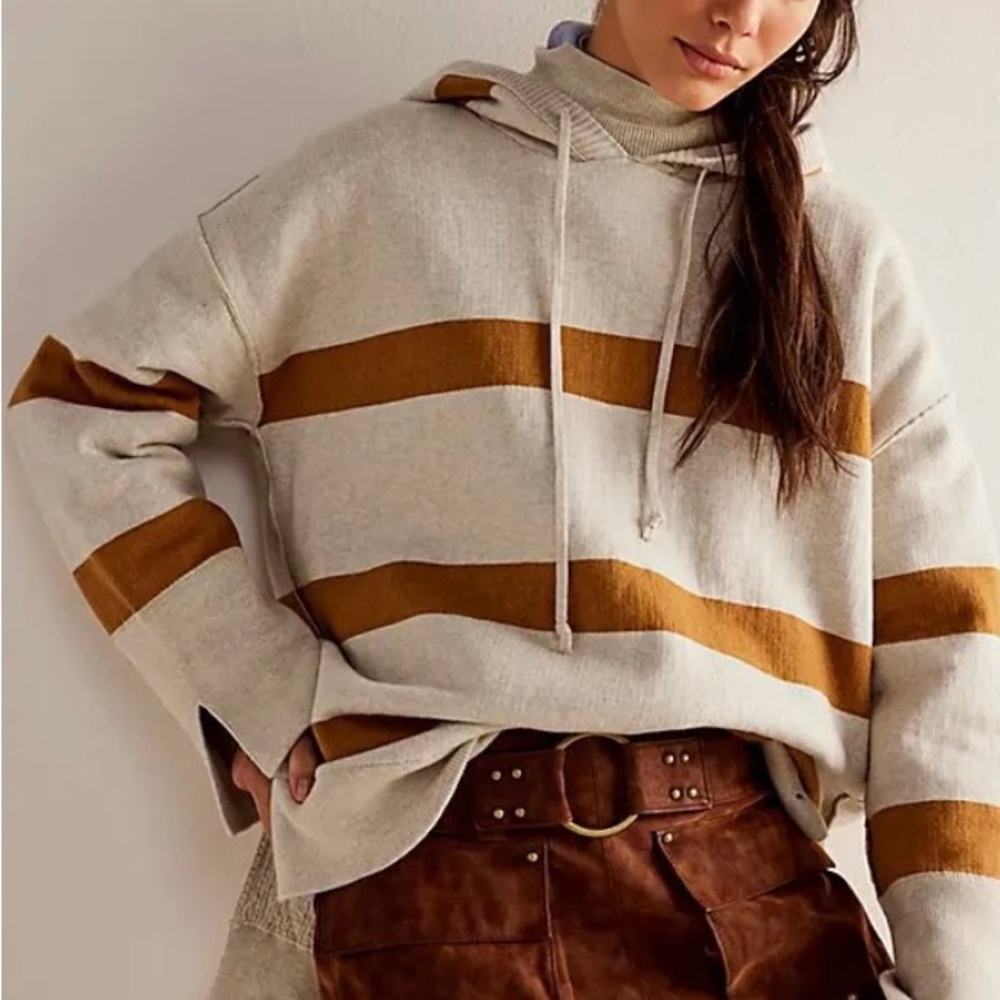 sold elsewhere FREE PEOPLE
We The Free Side Street Hoodie - Heather Grey XS